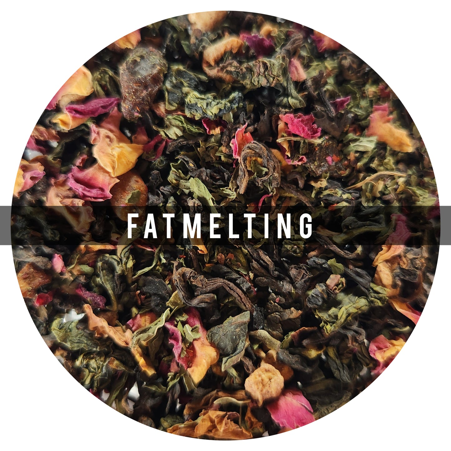 Fatmelting 90g: adelgaza: Fatmelting (con Pu'erh & Oolong).
Nuestro Fatmelting es una mezcla con hierbas para deshacerte de esas libritas de más, mezcla supresora de apetito y con probióticos.