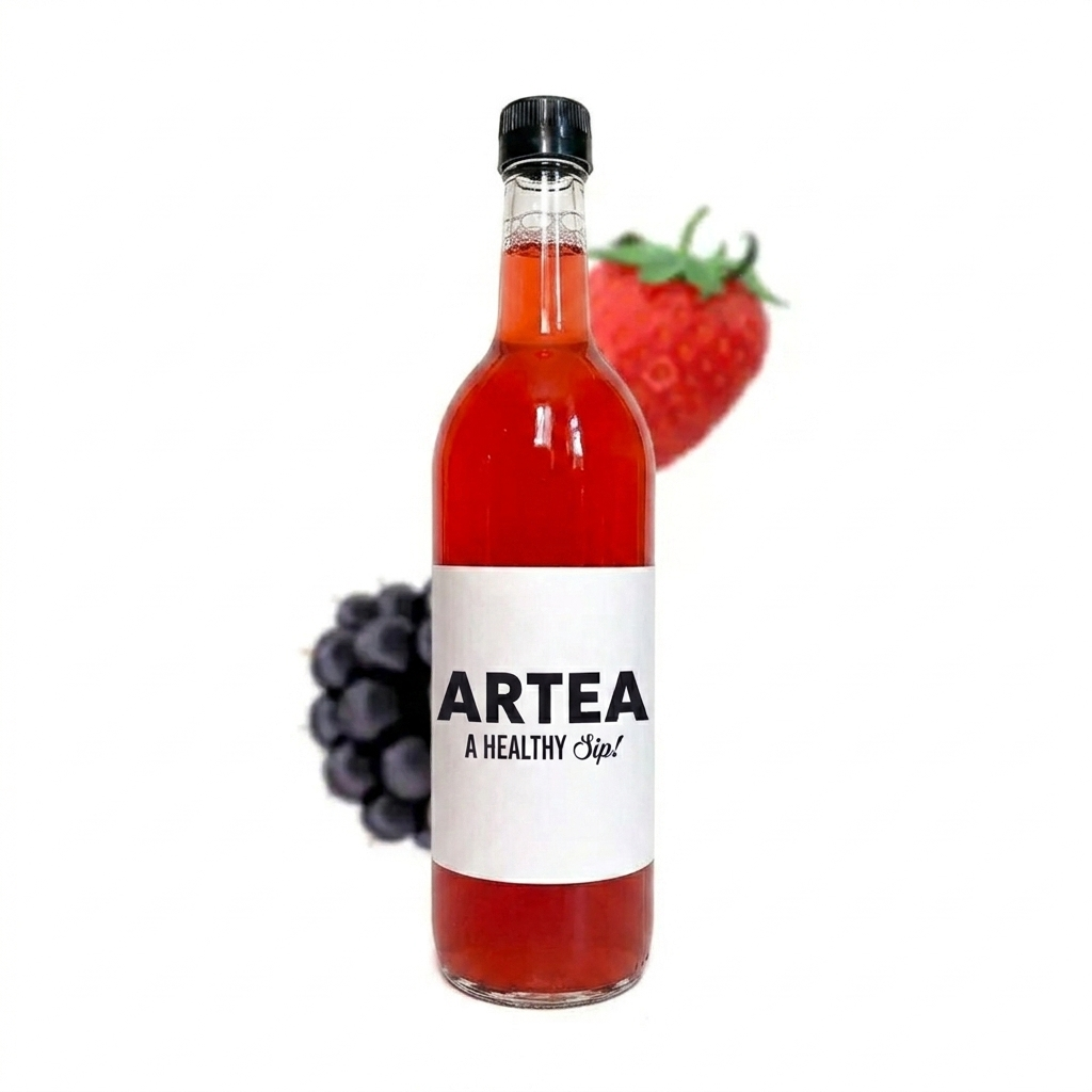 Kombucha de Frutos Rojos 750ml / Botella de Vidrio