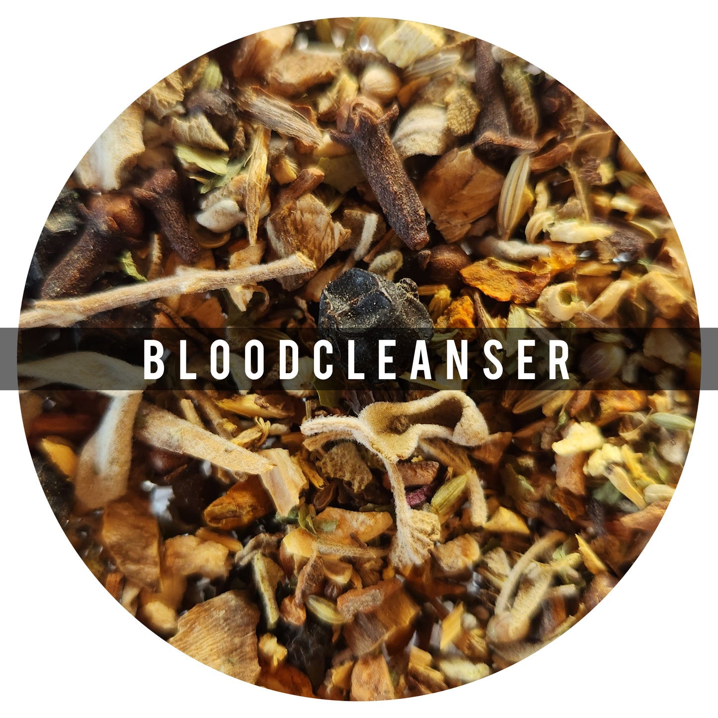 Blood Cleanser 100g: Es una mezcla de reconocidas hierbas con propiedades clarificadoras y limpiadoras de la sangre; como el perejil , el hinojo antiinflamatorio y la salvia. La raíz de bardana es la raíz desintoxicante más famosa en el mund
