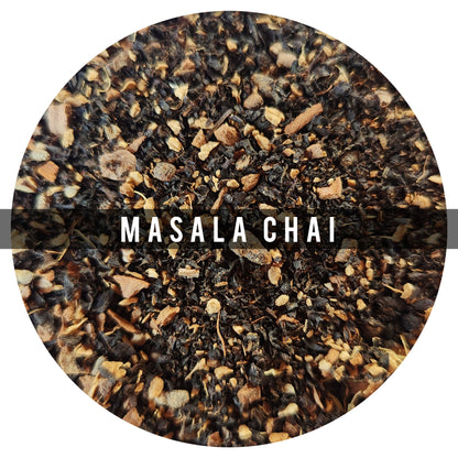 **Bestseller** Chai tradicional Masala; El Típico Chai de India- Ingredientes: Te Negro, Cardamomo, Canela, Jengibre, Pimienta y Clavo