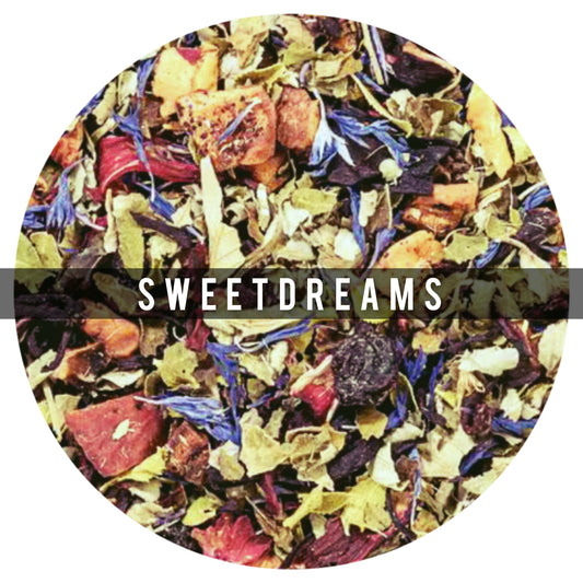 Sweetdreams 100g S
Combinamos lavanda para utilizar las propiedades relajantes de la misma,y con diversas hierbas diuréticas y curativas para problemas del tractourinario como ser arándanos, chokeberry, bayas de goji y la flor de jamaicay c
