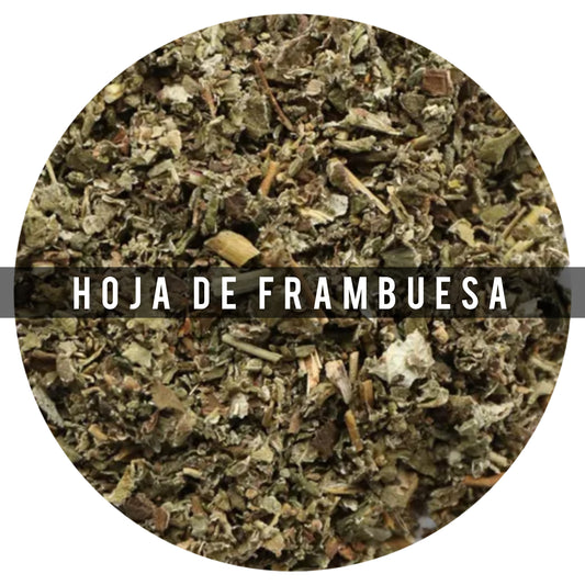 Hojas de frambuesa Las hojas de frambuesa son famosas por ayudar a regular el ciclo menstrual, aminorar cólicos e incluso facilitar el trabajo de parto Lps 305 / 200g