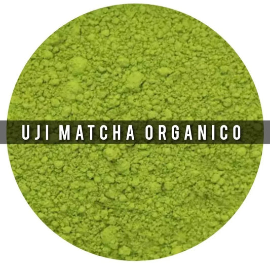 Matcha Organico de Uji 50g:El origen del mejor matcha del mundo está en Uji,. Ya que dispone del clima húmedo y con niebla muy densa ideal para su crecimiento