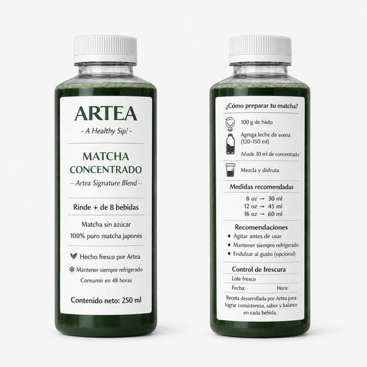*Bestseller* Matcha Concentrado 100% Puro Japonés sin Azúcar ni conservantes, Una solución creada tanto que entienden el valor de hacer todo bien desde la base.
✔ Mismo resultado, siempre
✔ Más eficiencia
✔ Menos merma
✔ Más control