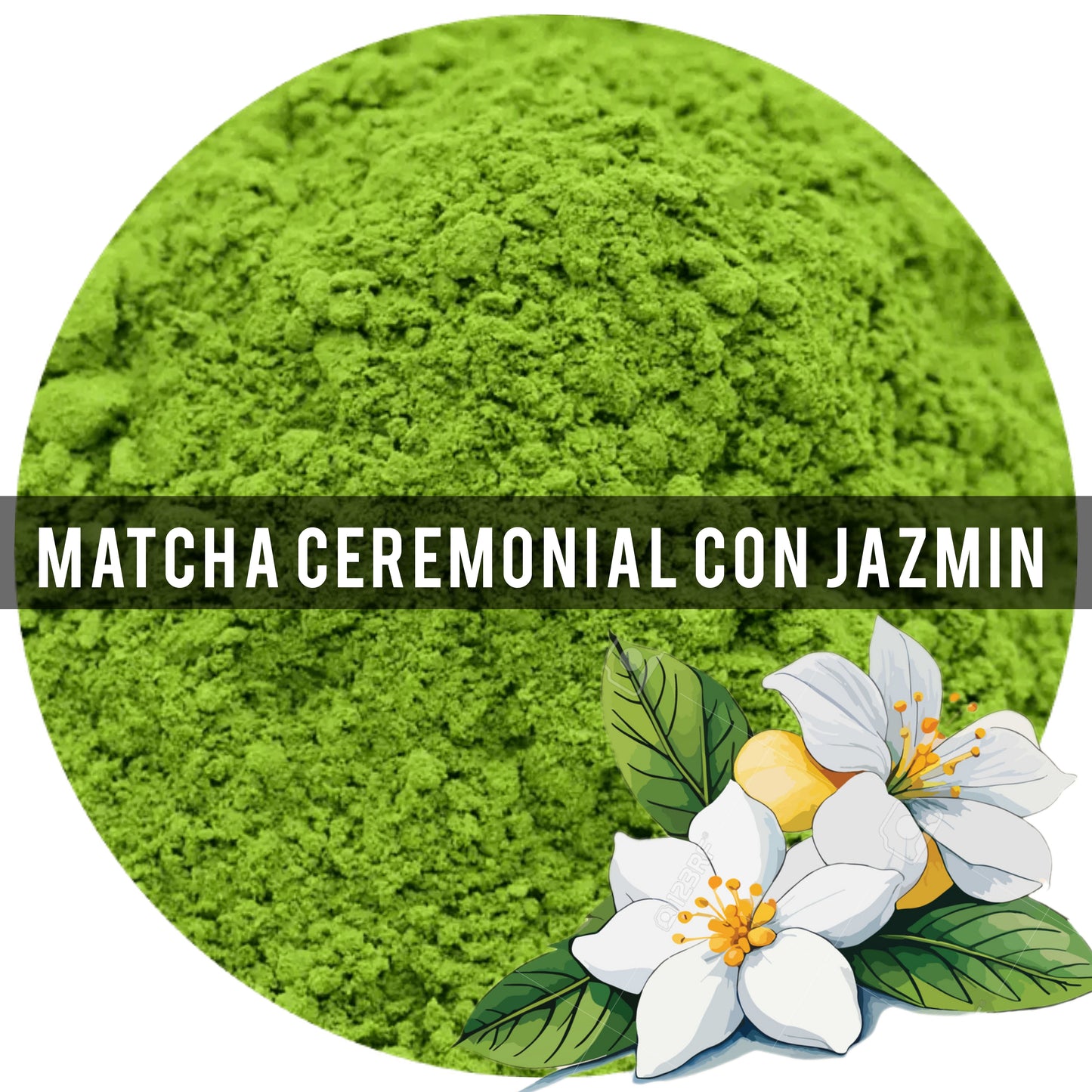 *Bestseller* Matcha Ceremonial con Flores de Jazmín