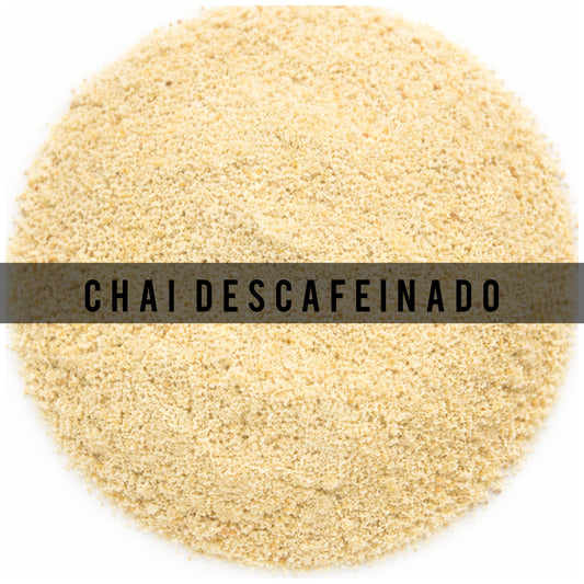 Chai descafeinado (sin te negro)