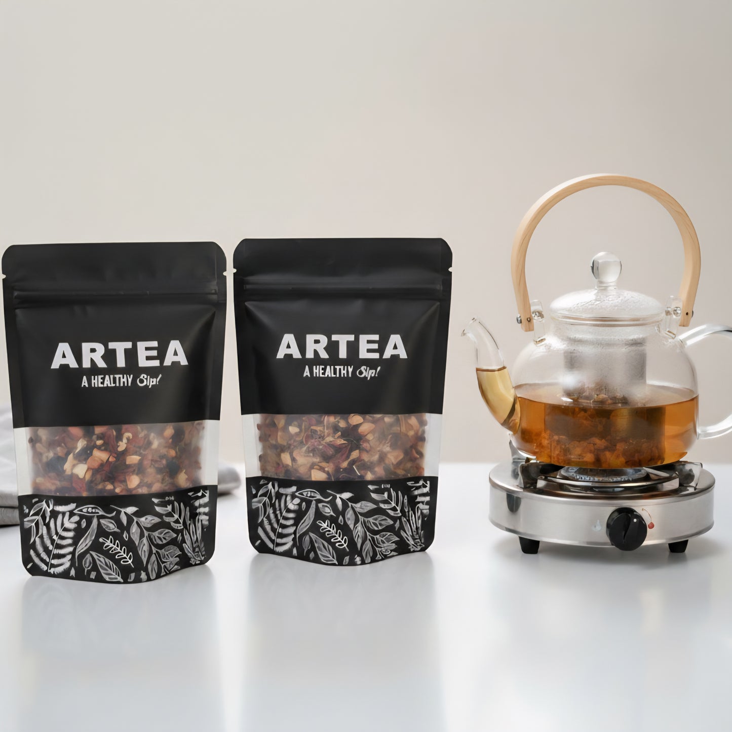 *-Combo 2 bolsas de su eleccion,más 1 tetera para estufa capacidad 1 litro mango de bambú